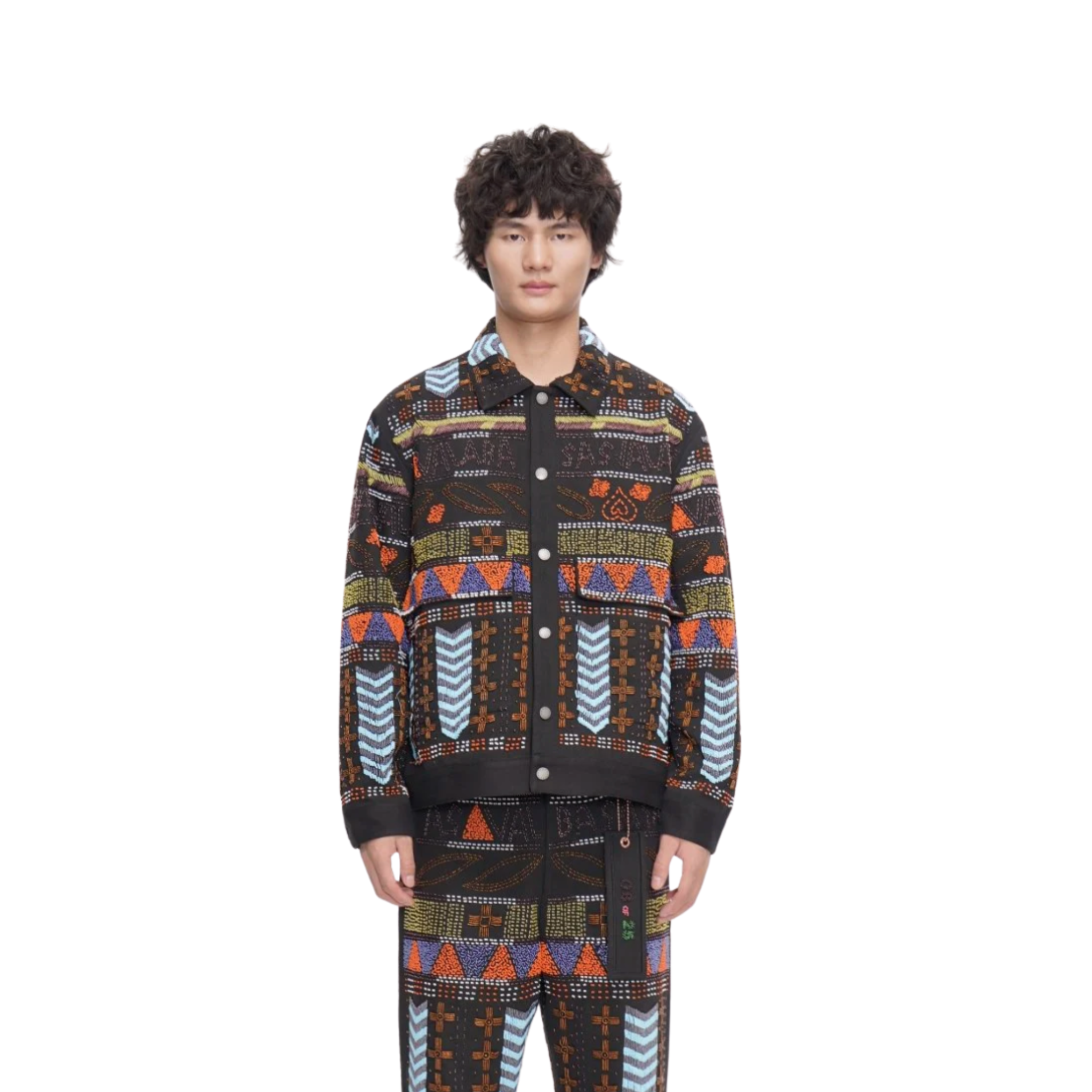 VALABASAS | Time Hand Beaded (Black Multi)