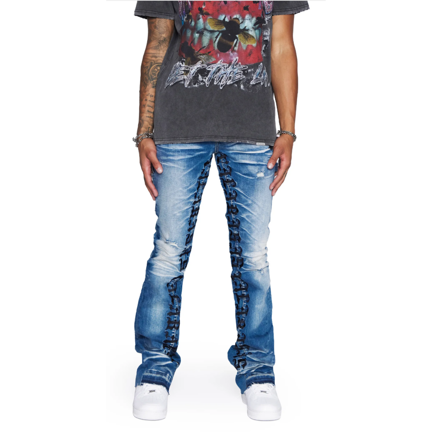 VALABASAS 'Classified' DENIM STACKED