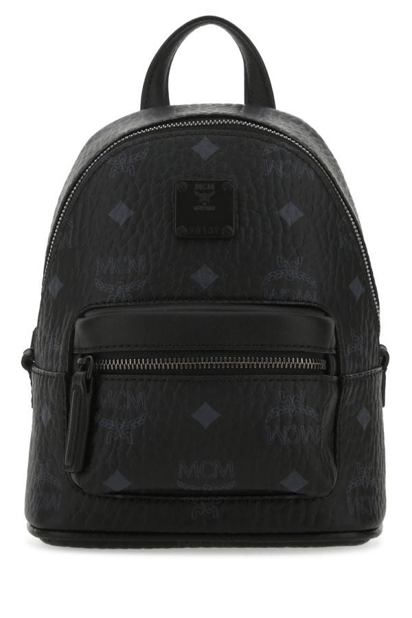 MCM Printed leather handbag