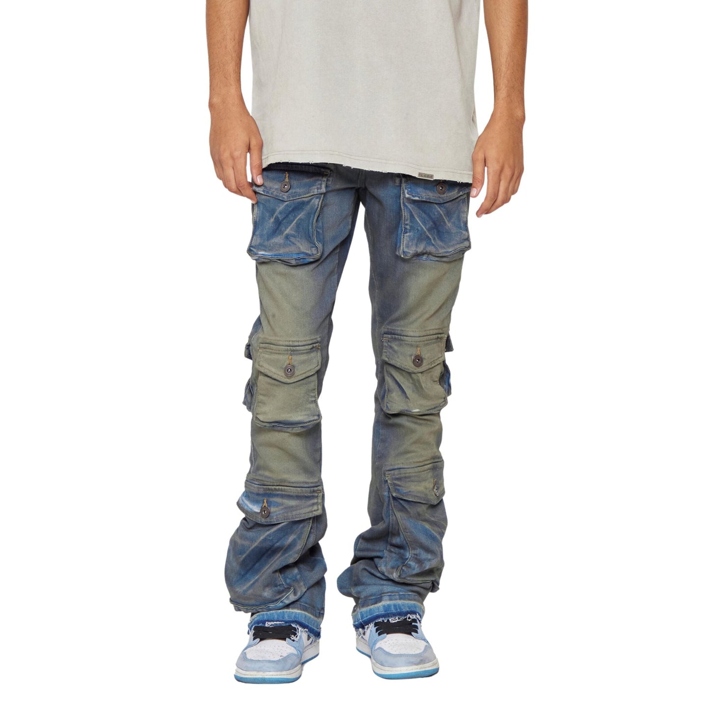 VALABASAS COSMIC-VAPOR DENIM STACKED