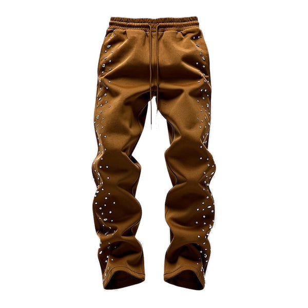 Red Poppy Men's Brown Sweatpants