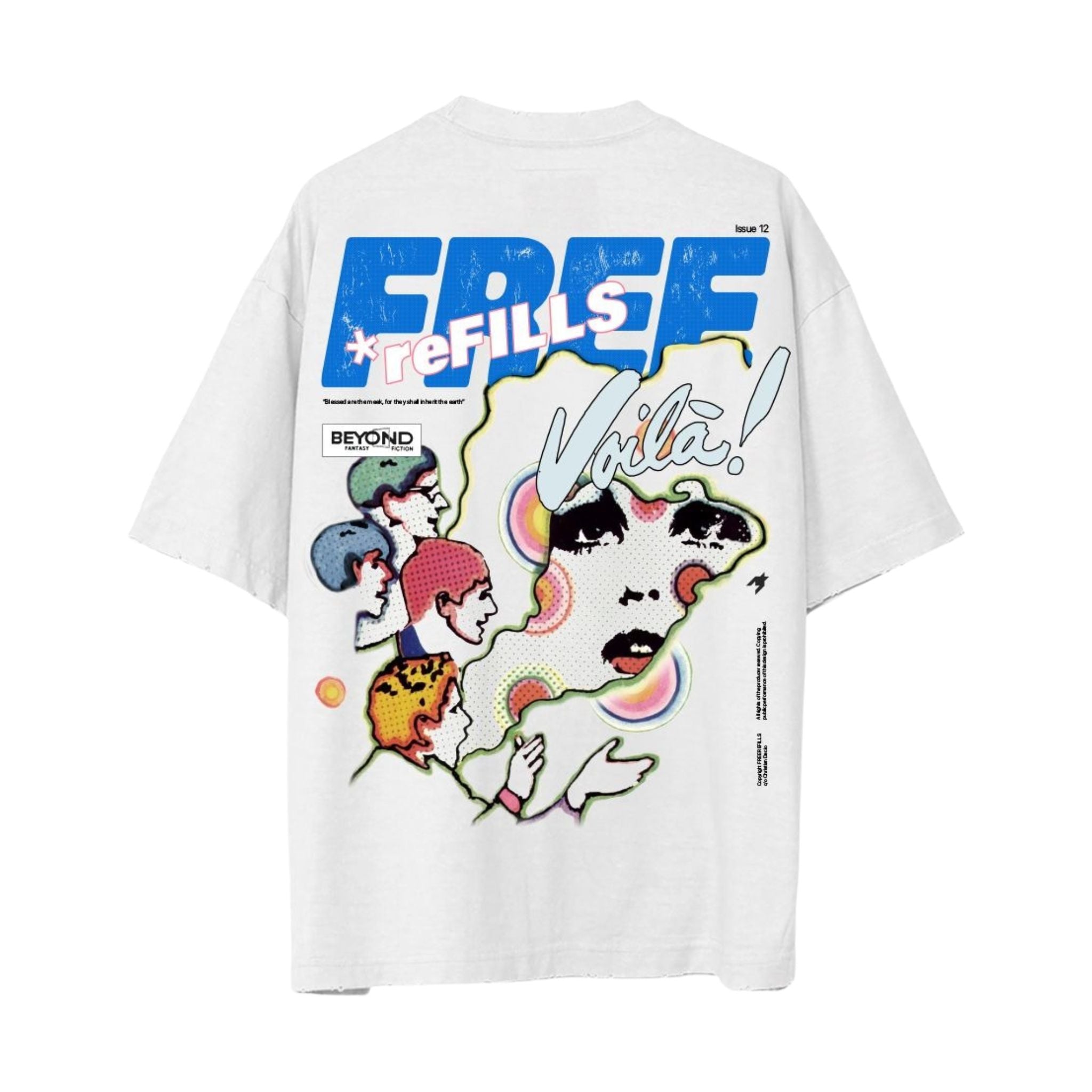 FREE REFILLS VIOLA TEE