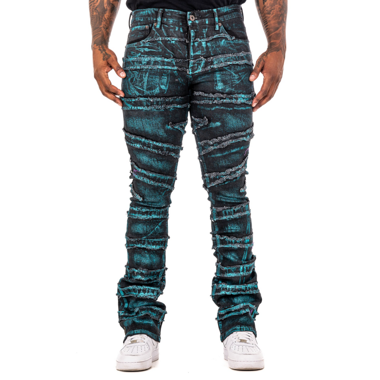 Valabasas Stacked “ZODIAC” Verde Acua Waxed