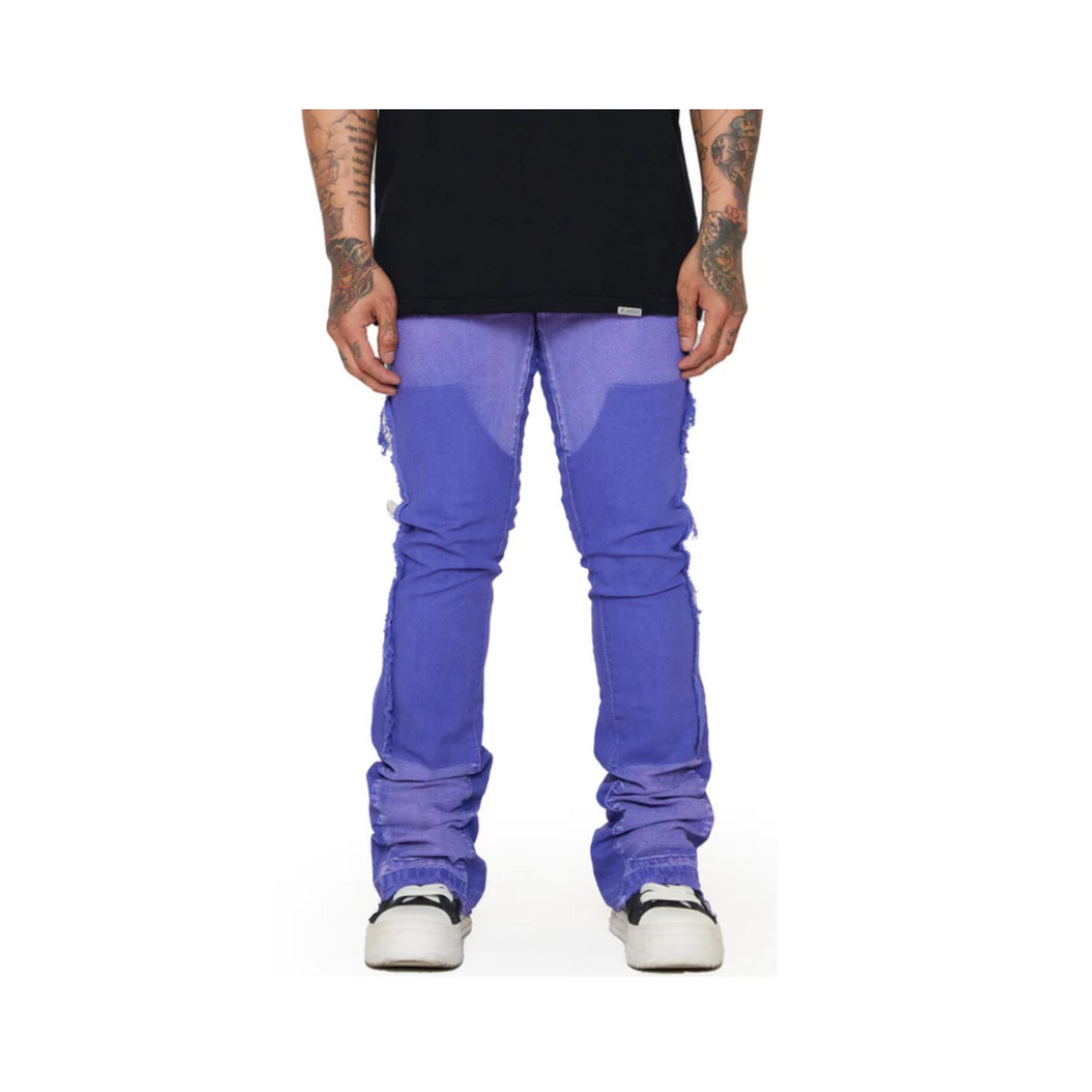 VALABASAS STACKED 'ALPHA' JEANS