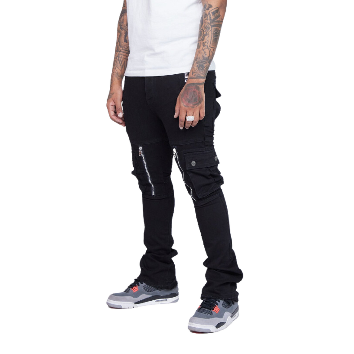 VALABASAS STACKED “Ocean” BLACK