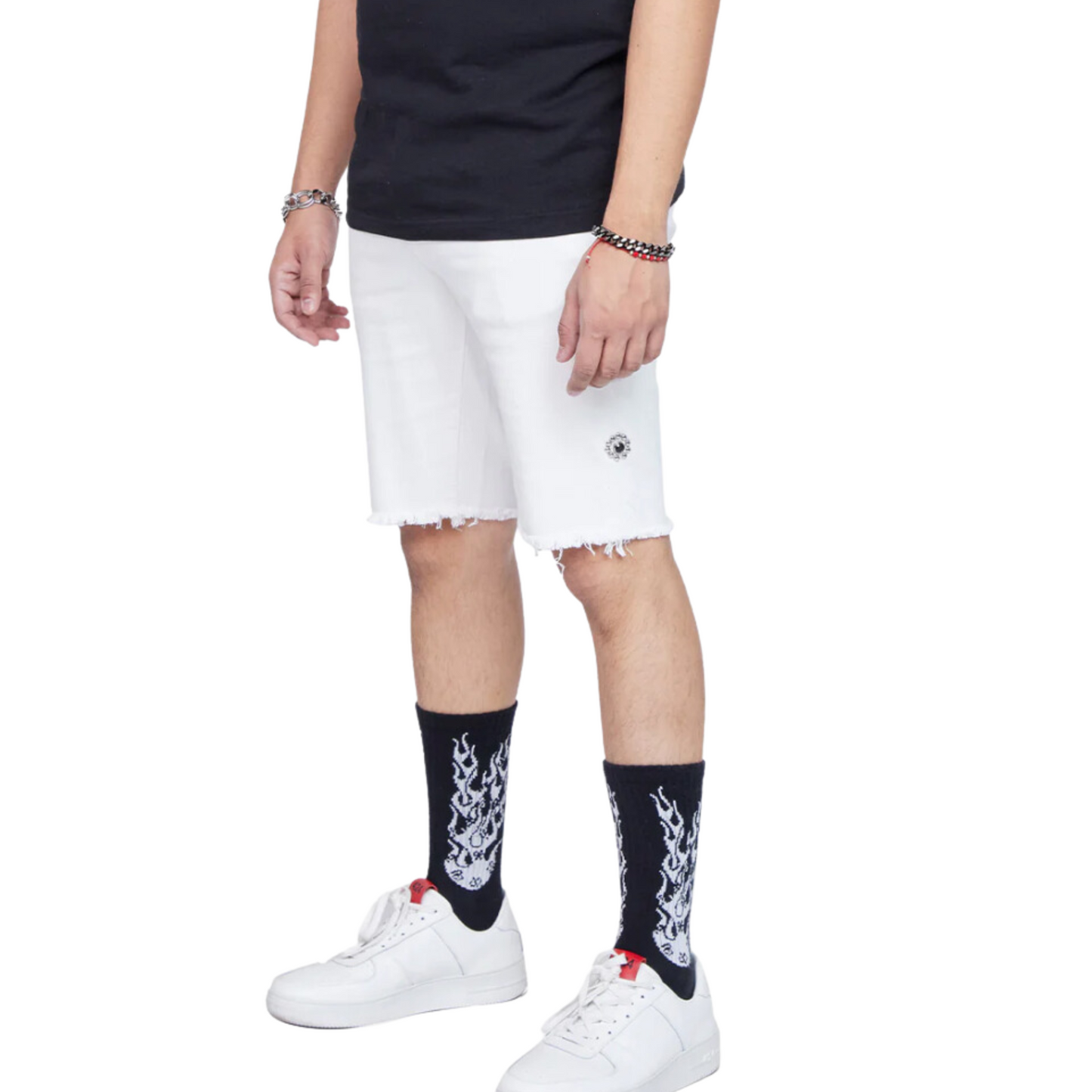 VALABASAS SHORTS “Zenith" WHITE