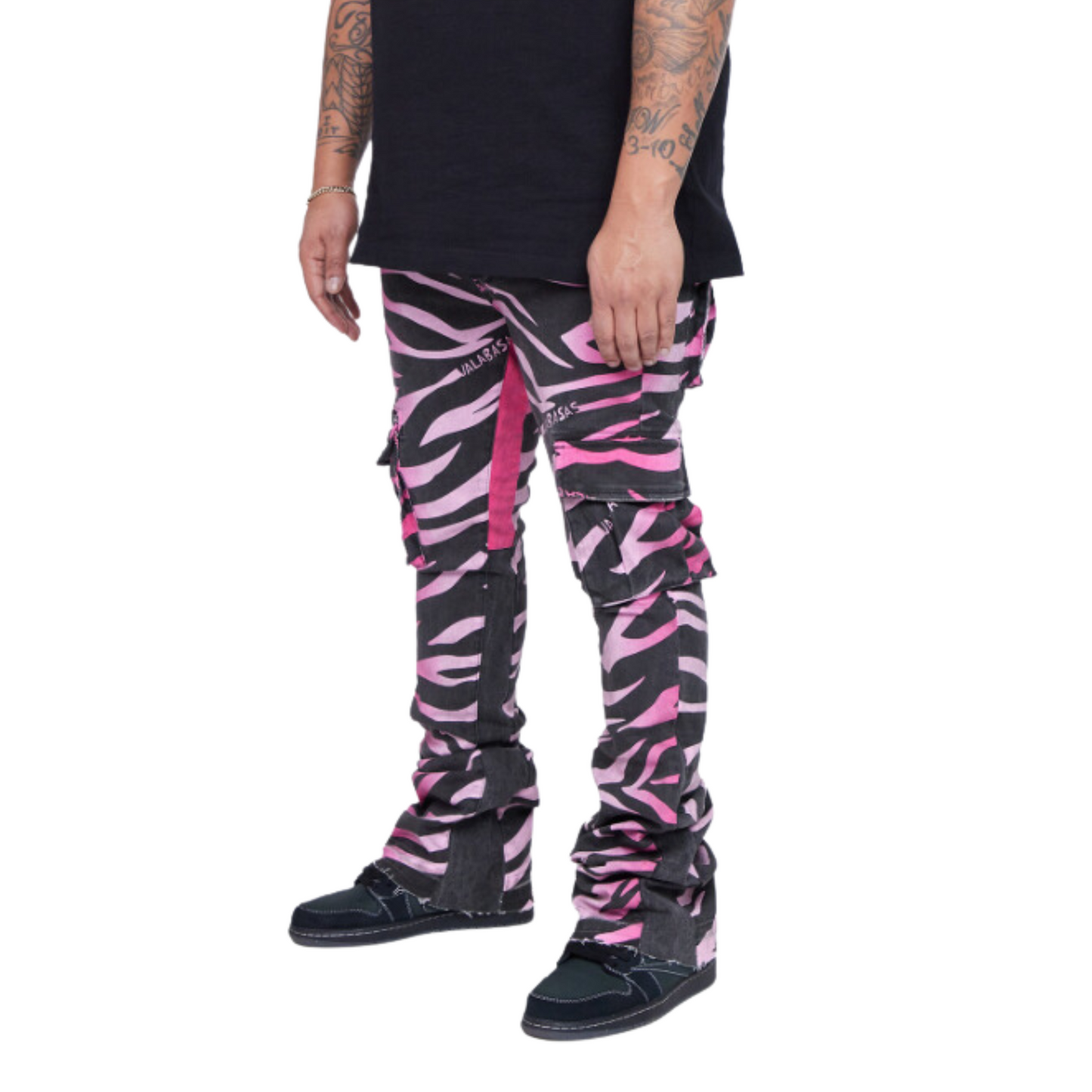 VALABASAS STACKED “Guise” PINK BLACK