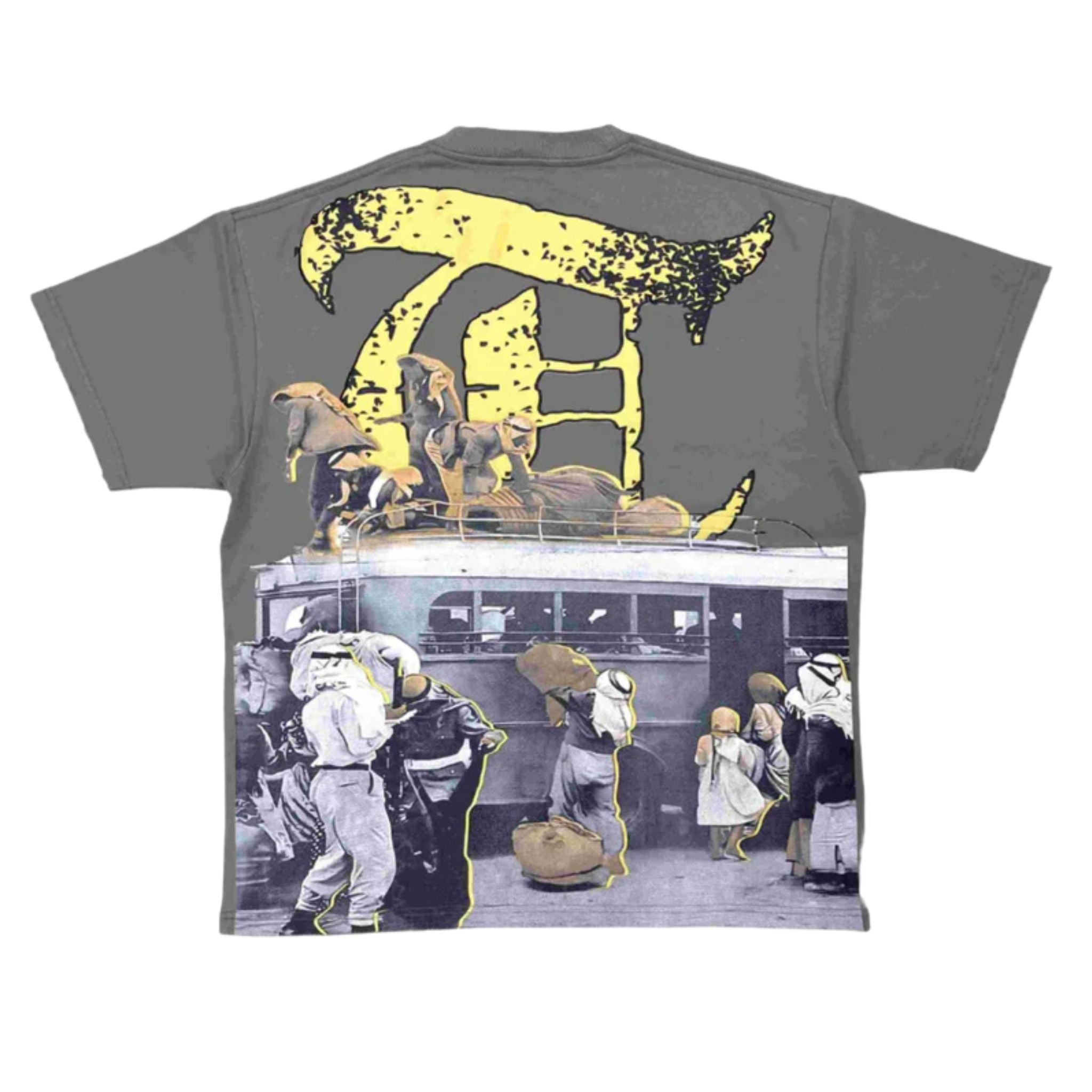 TRNCHS "ACHIEVER" Grey Tee