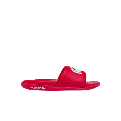 Lacoste Croco Dualiste Sliders Black
