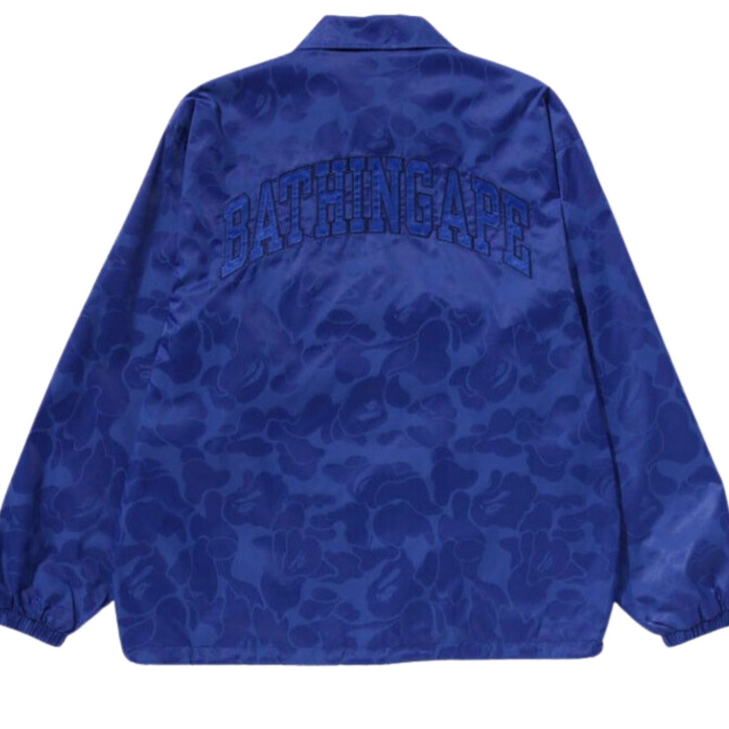 BAPE TONAL SOLID CAMO COACH JACKET