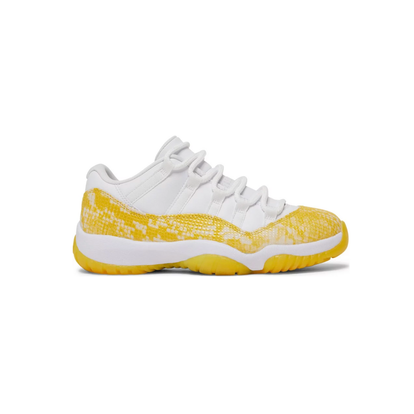 Wmns Air Jordan 11 Low 'Yellow Snakeskin'