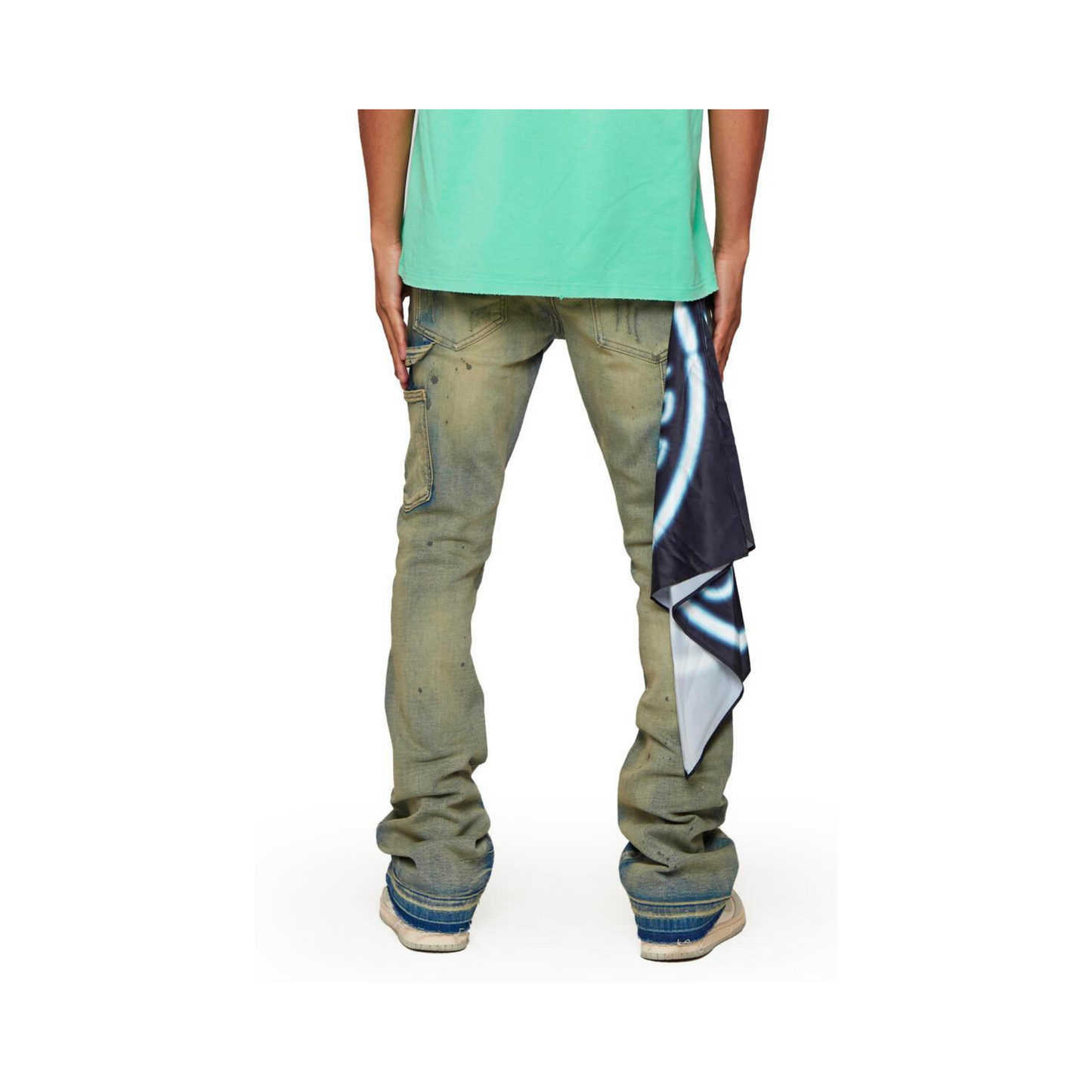 6TH NBRHD "Pavement" Denim Stacked