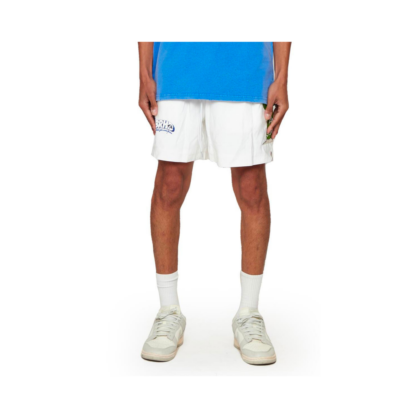 6TH NBRHD "Greetings From" Short - White