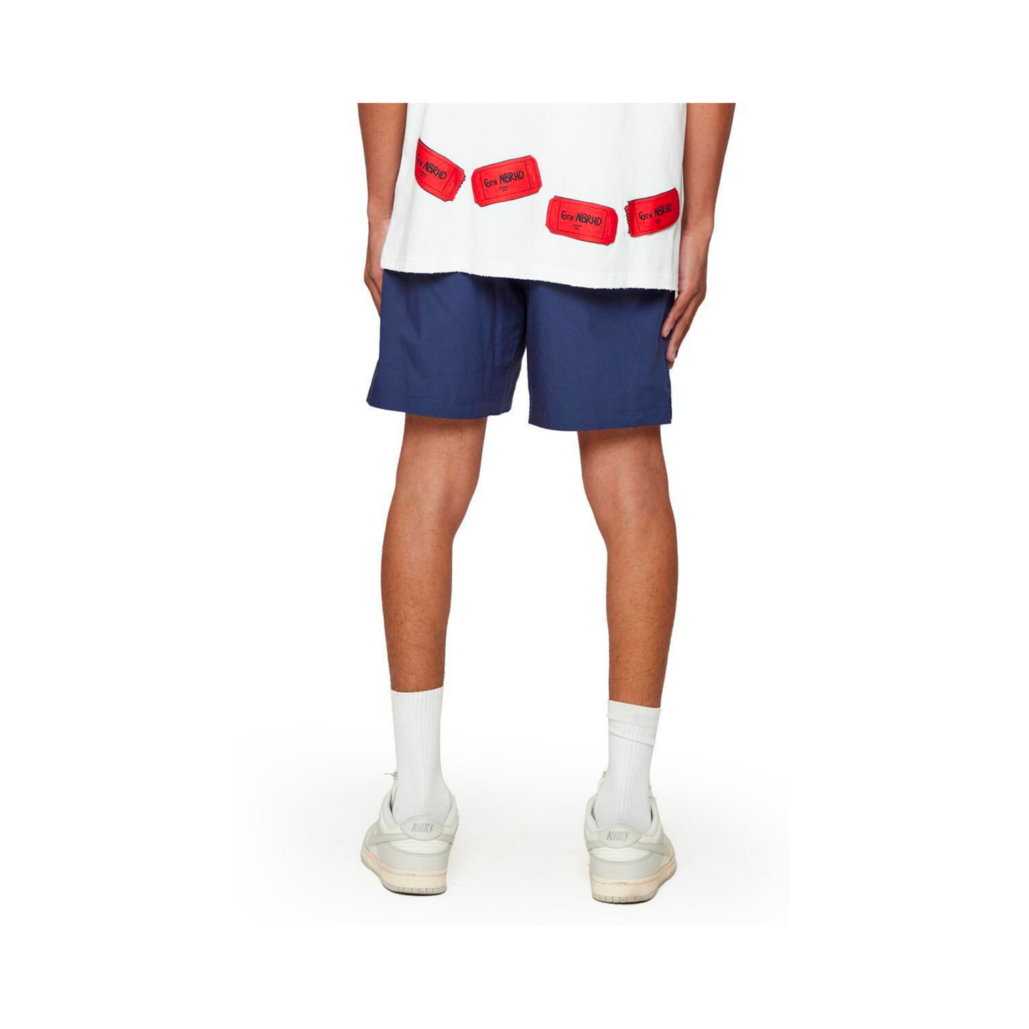6TH NBRHD "Tickets" Short - Navy