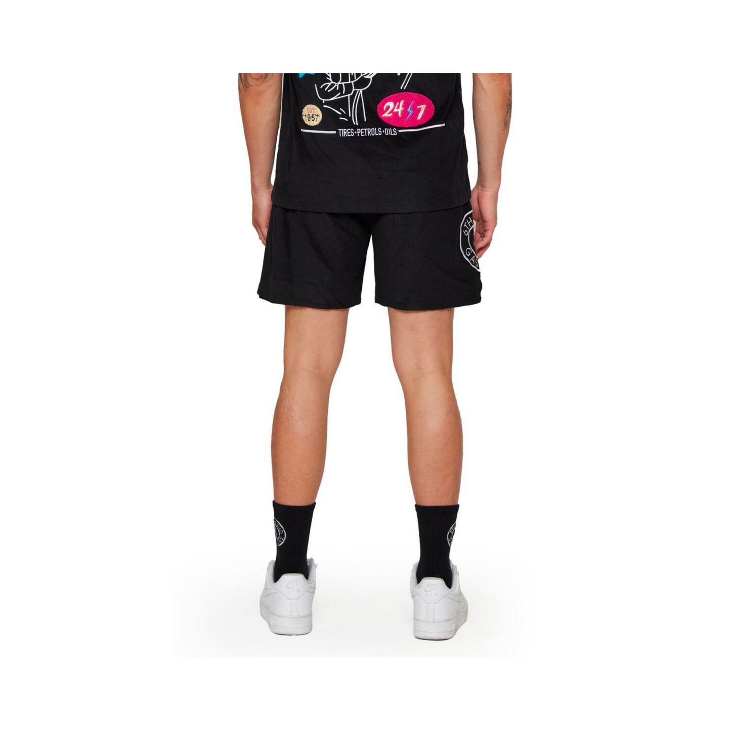 6TH NBRHD Gas Services Short - Black
