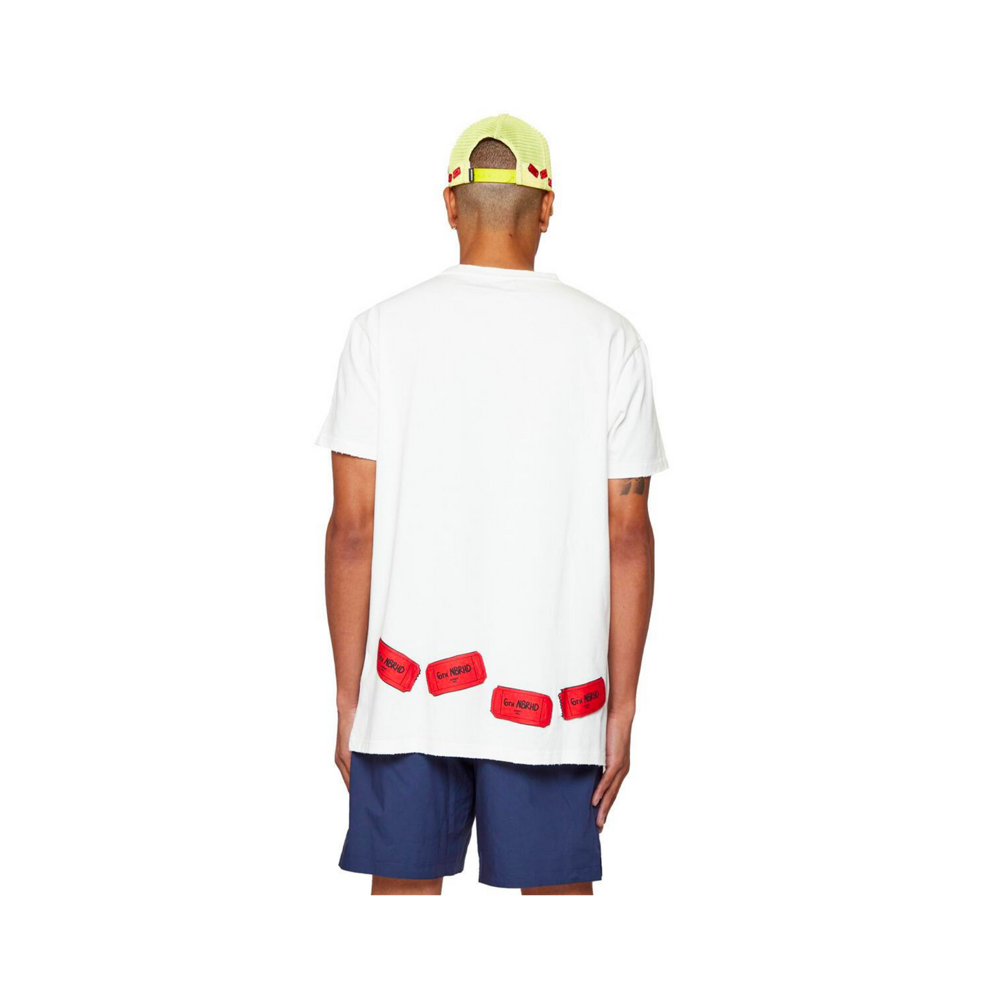 6TH NBRHD Wonder Wheel Tee - White