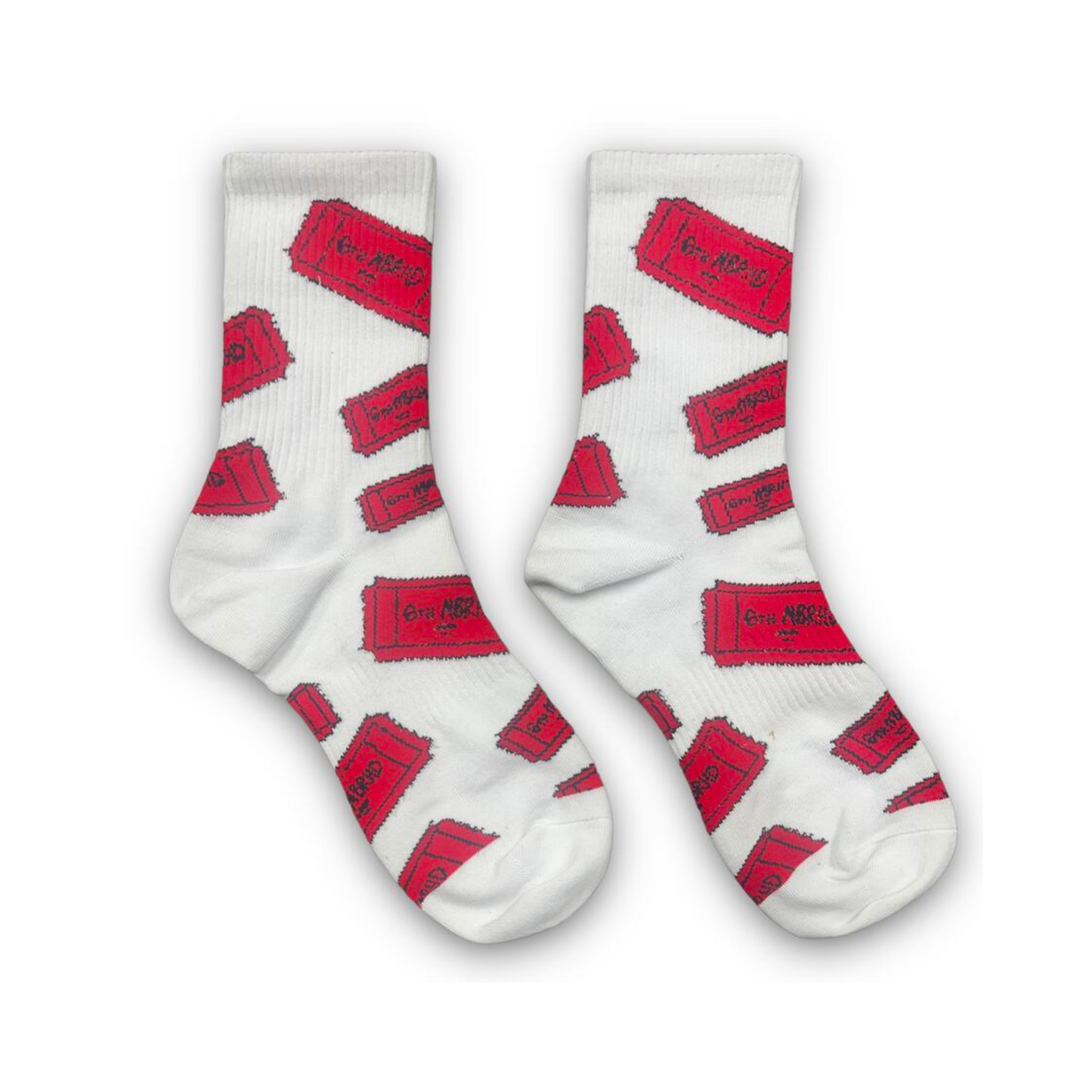 6TH NBRHD "Tickets" Sock
