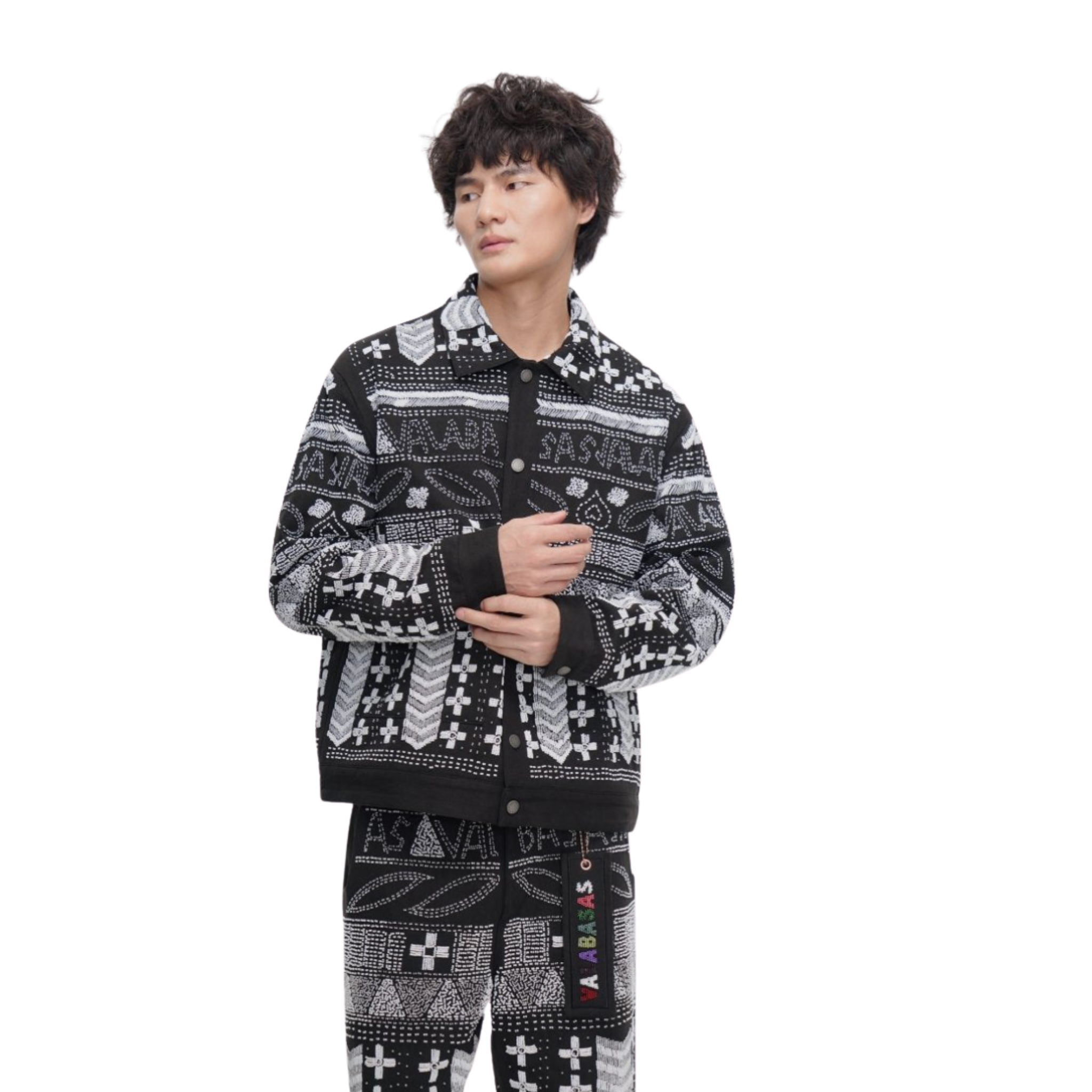 VALABASAS | Time Hand Beaded (Black Multi)