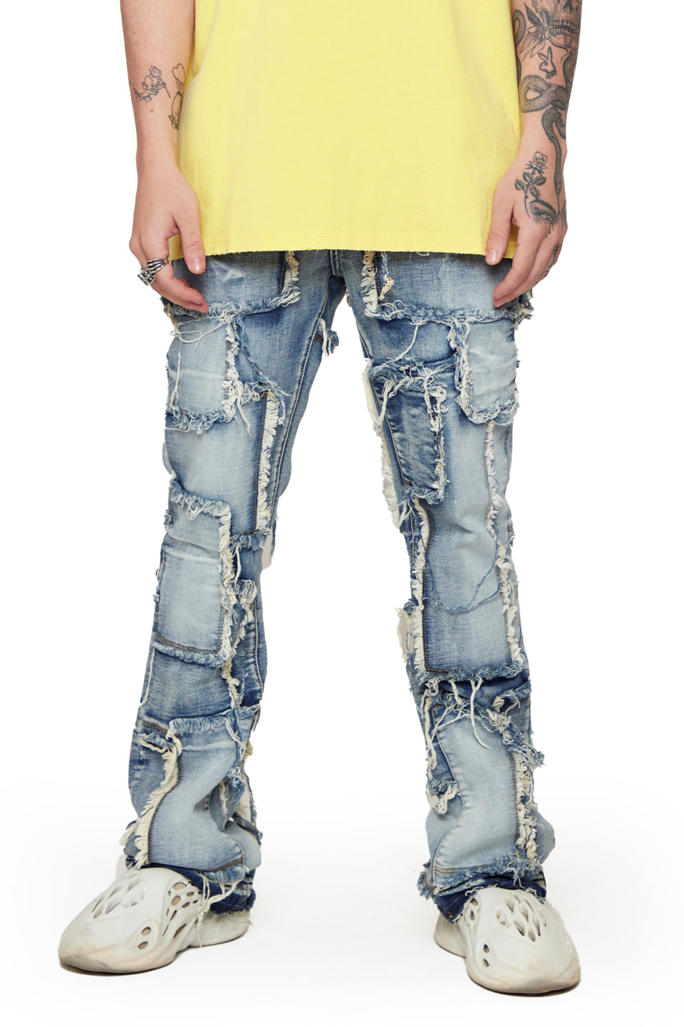6TH NBRHD "LUPIN" DENIM STACKED