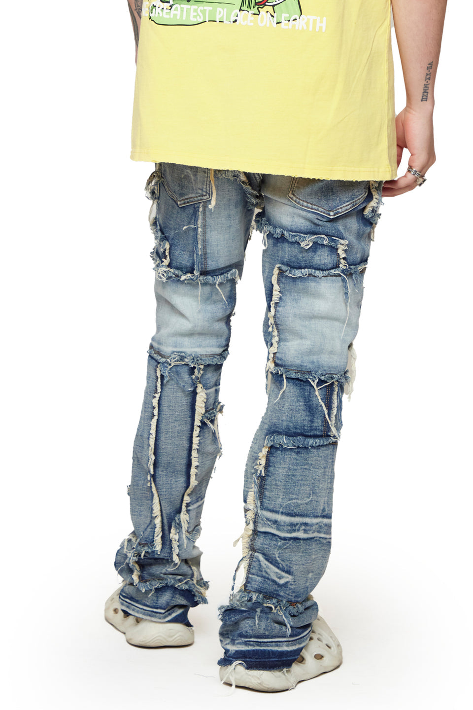 6TH NBRHD "LUPIN" DENIM STACKED