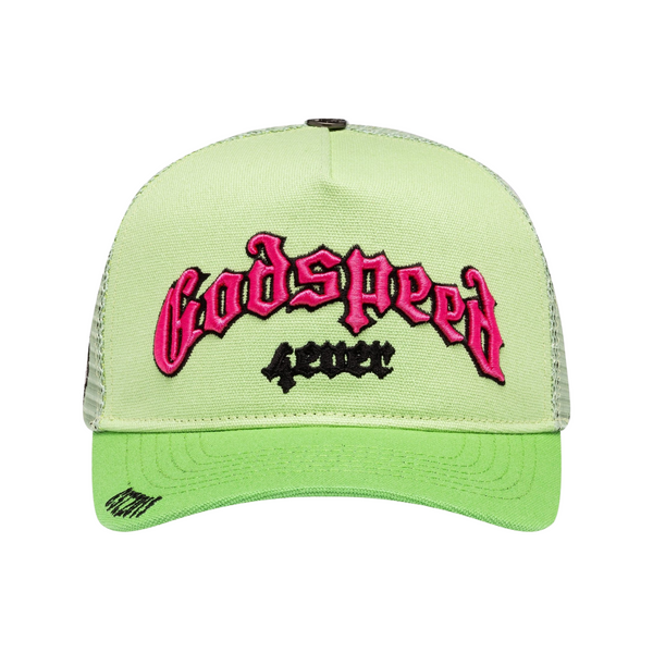 GODSPEED | Forever Trucker Hat (Lime)