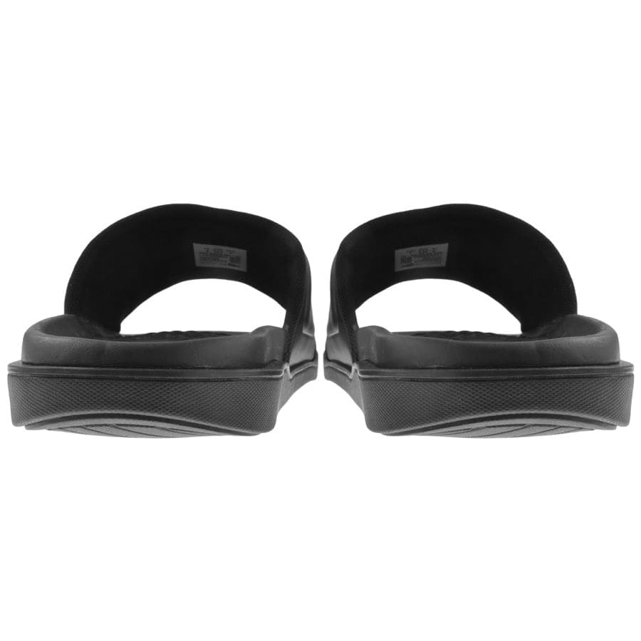 Lacoste Croco Dualiste Sliders Black