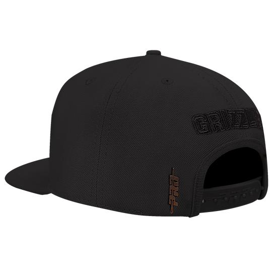 MEMPHIS GRIZZLIES NEUTRAL WOOL SNAPBACK HAT