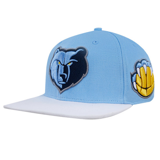 MEMPHIS GRIZZLIES RETRO CLASSIC PRIMARY LOGO WOOL SNAPBACK