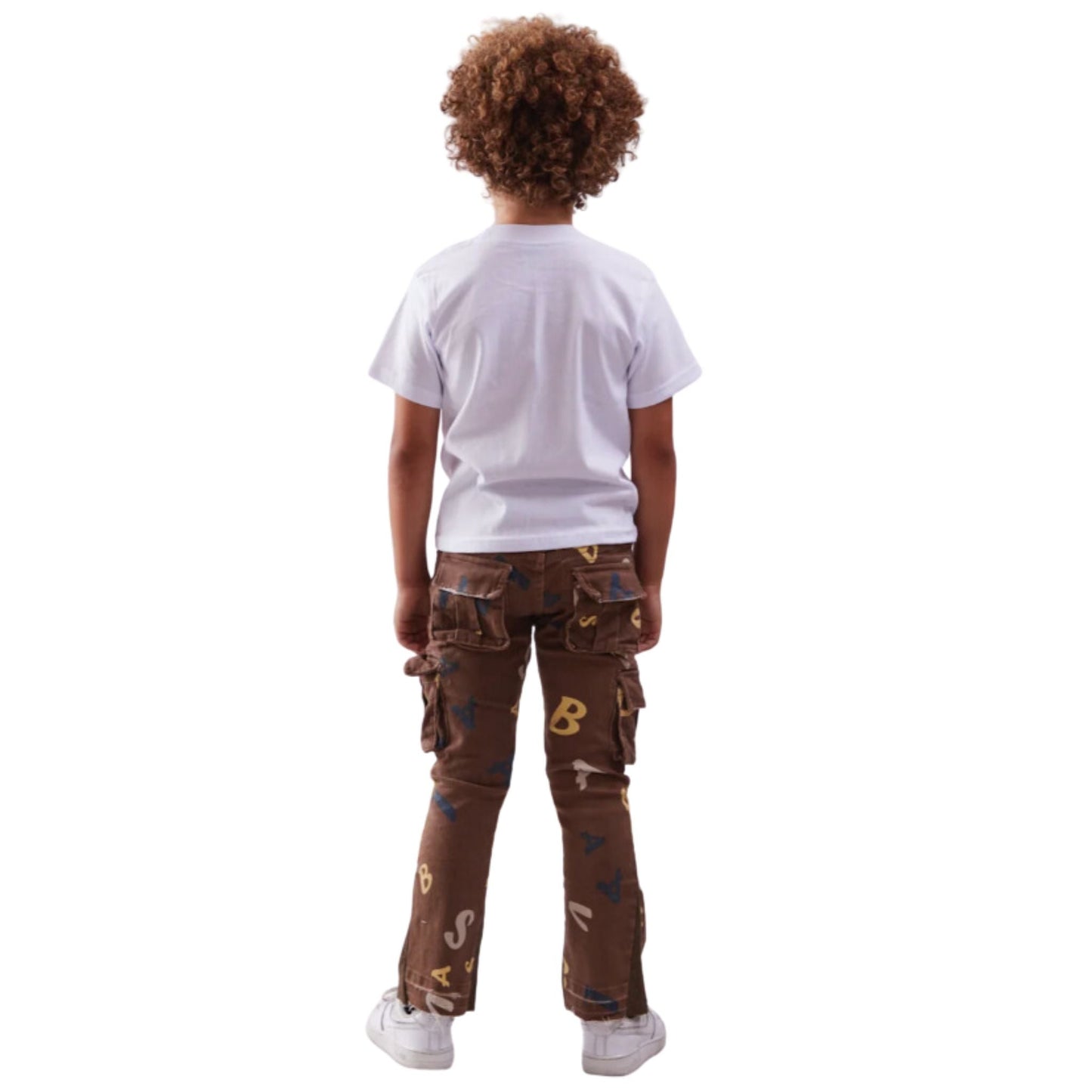 VALABASAS VPLAY PUZZLED DENIM STACKED