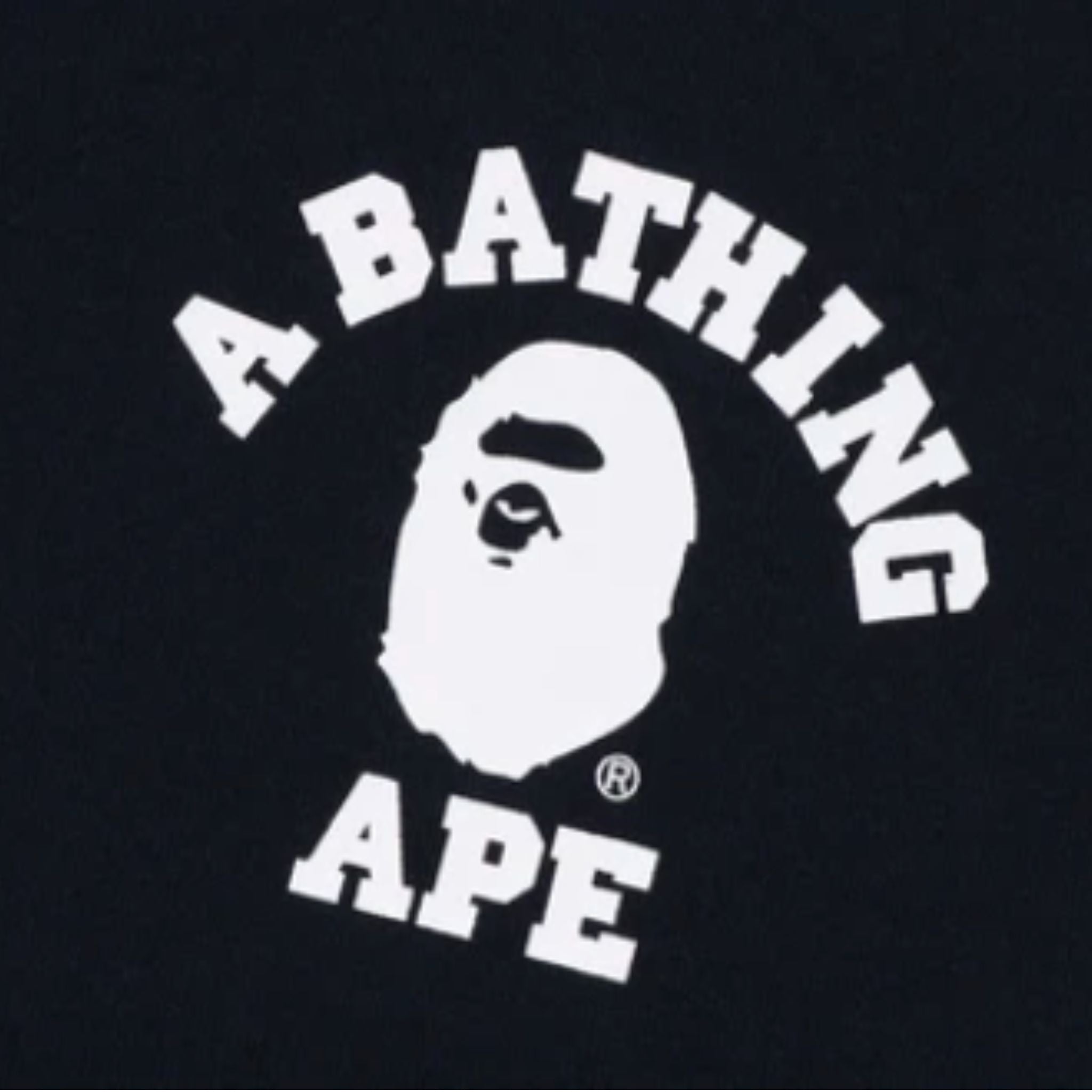 BAPE | College Relaxed Fit Full-Zip Hoodie