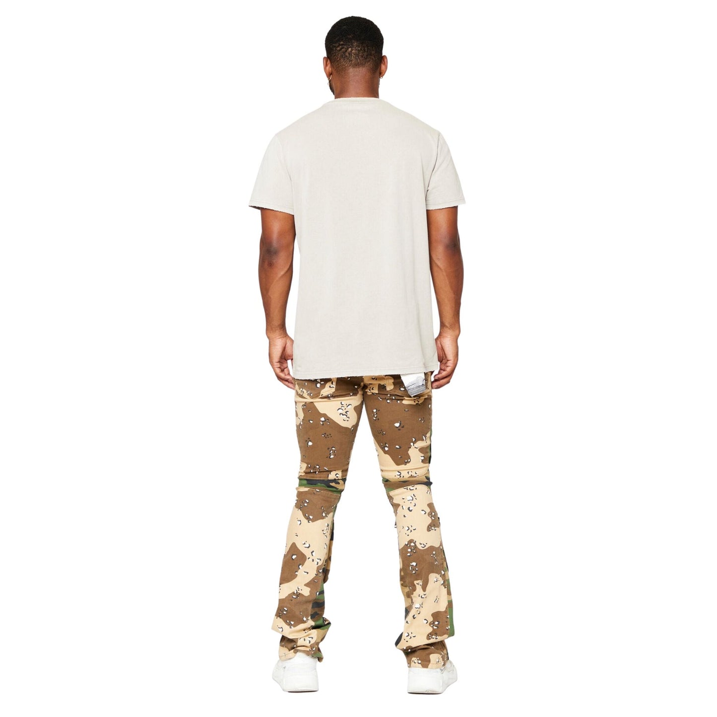 VALABASAS "DUAL SOLDIER" DENIM STACKED