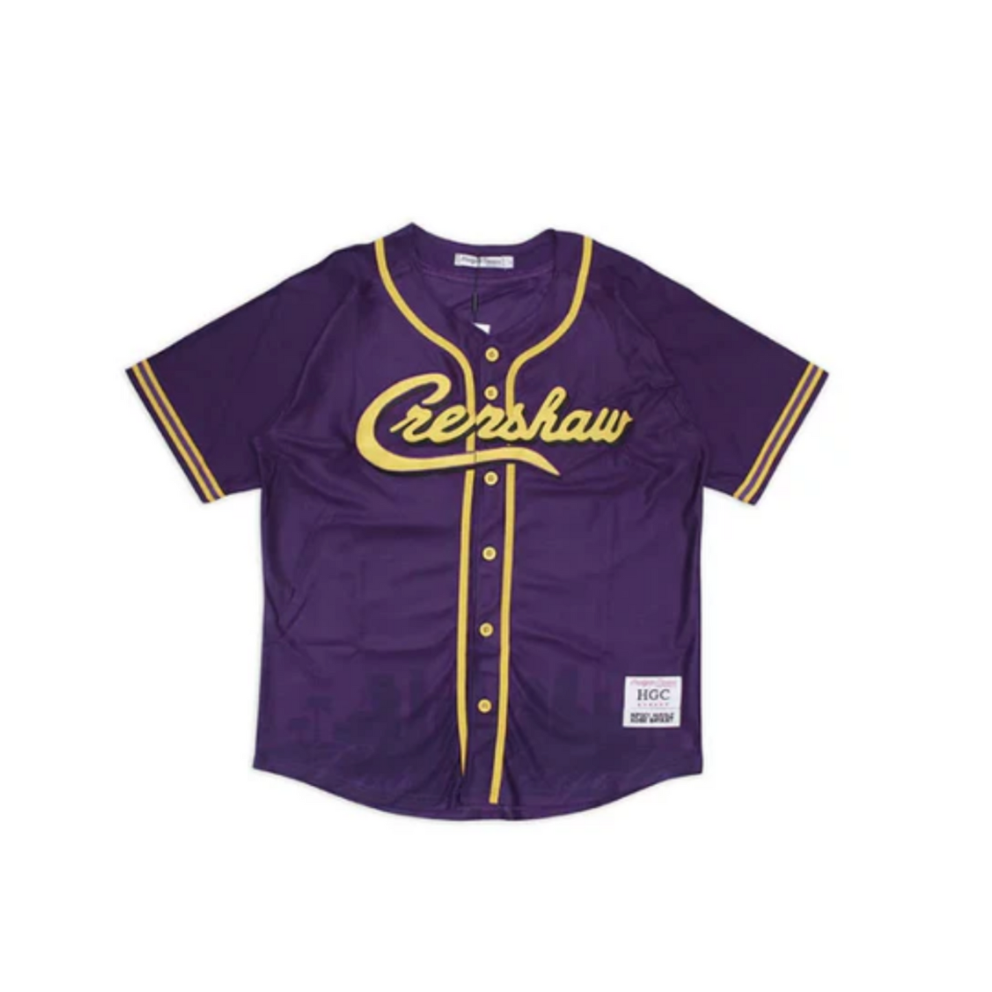 HEADGEAR CLASSICS - CRENSHAW KOBE PURPLE 24 BASEBALL JERSEY