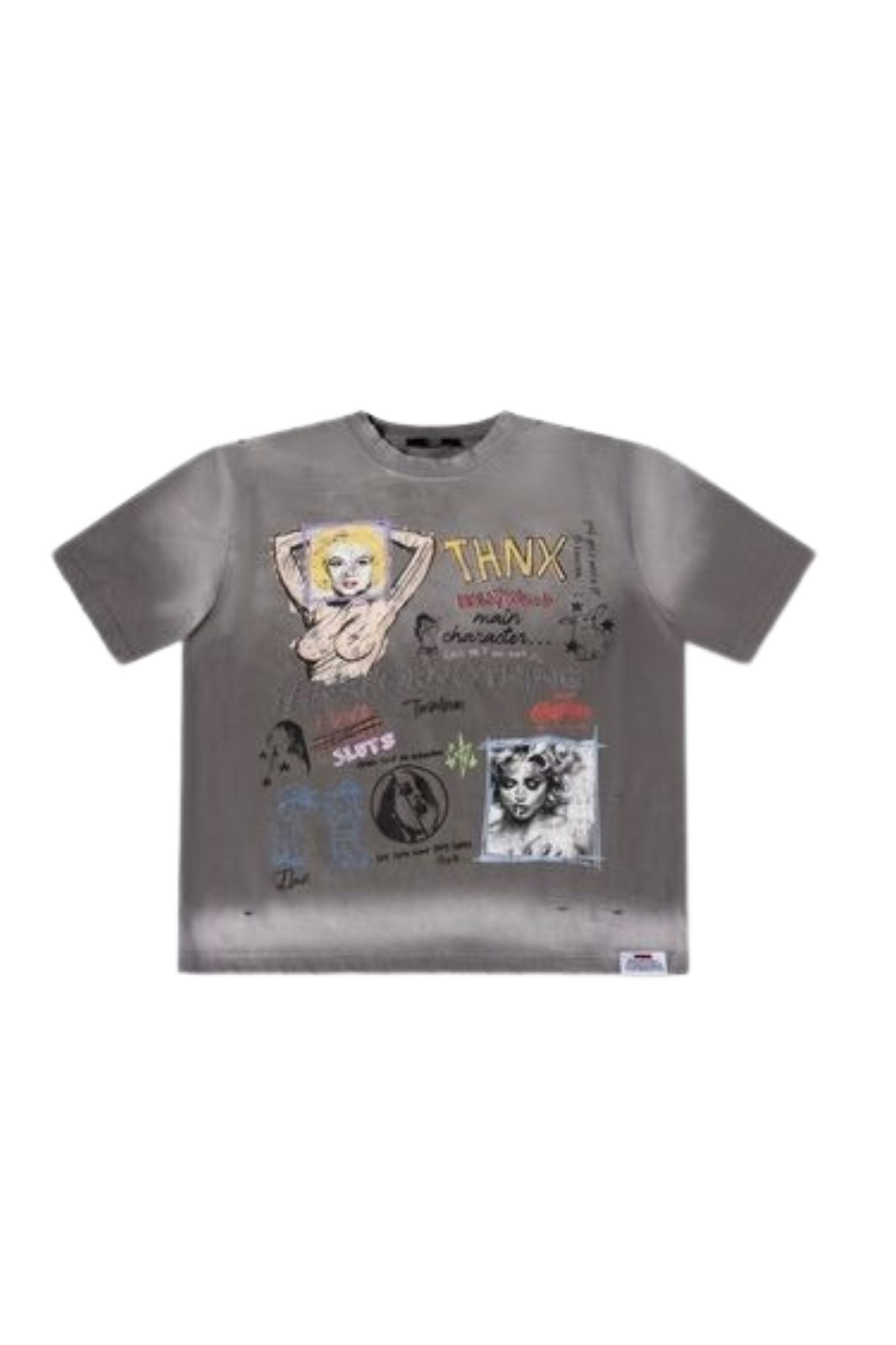 THNX FOR NOTHING | Hollywood Rhinestone Tee