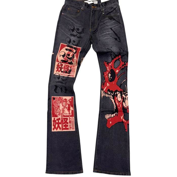 ARMOR JEANS RM200SK DIGITAL PRINT STACKED JEANS