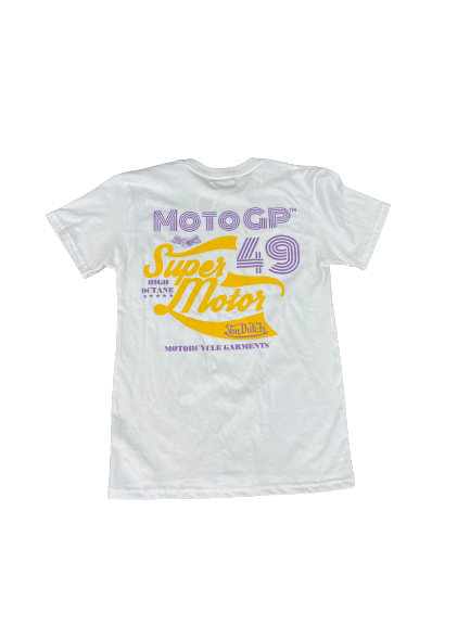 VON DUTCH MOTOGP 49 SUPER MOTO TEE