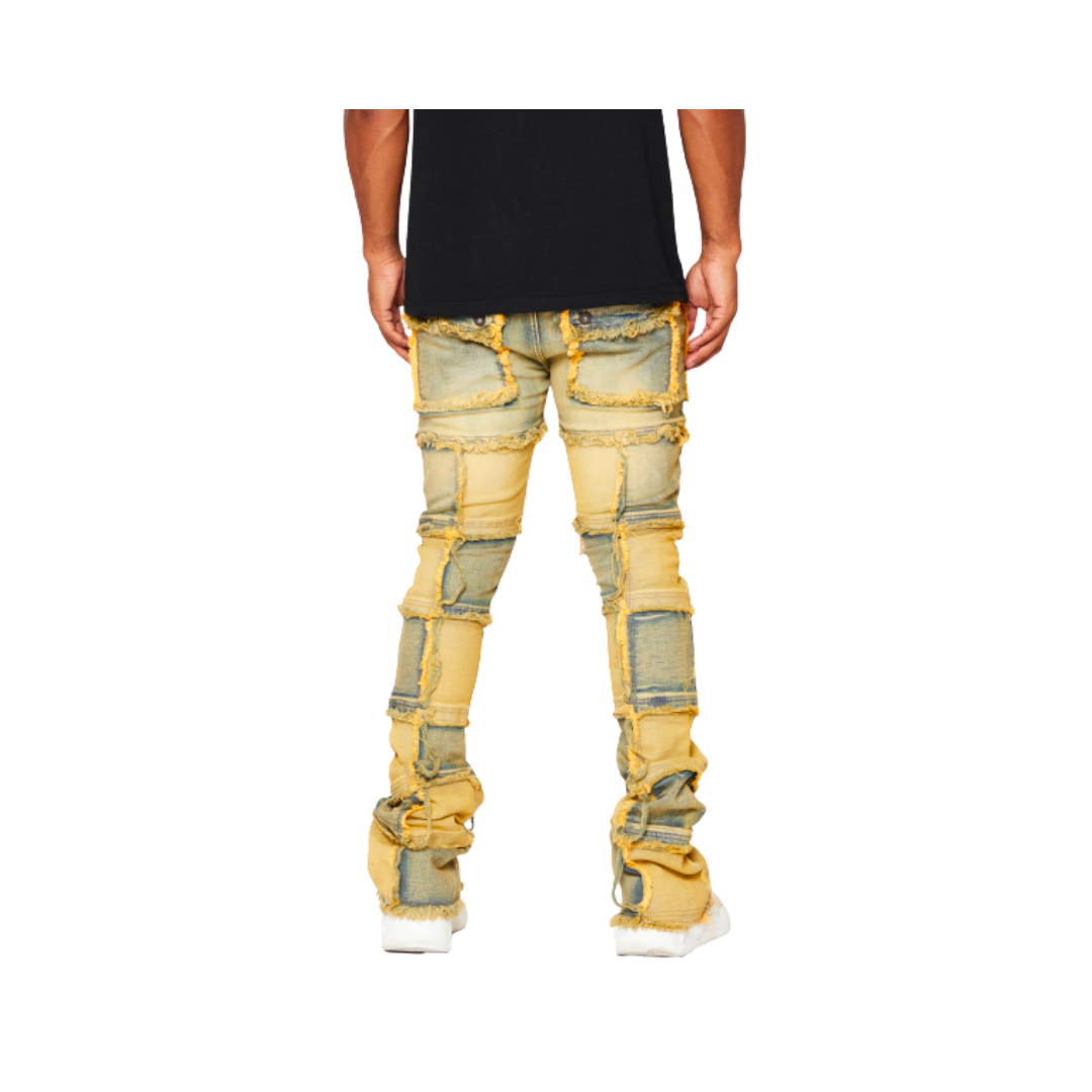 VALABASAS "THREADS" DENIM SUPER STACKED