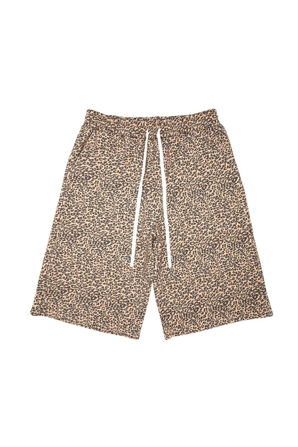 CACTUS VALLEY | Leopard Sweat Shorts