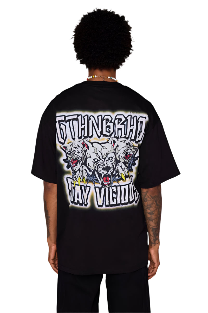 6TH NBRHD STAY VICIOUS T-SHIRT