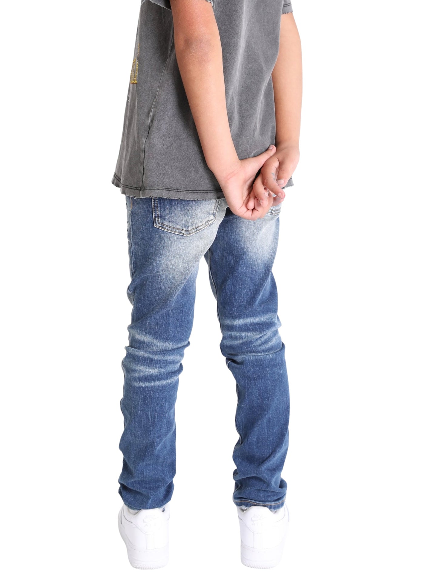VPLAY KIDS JEANS “AZURITE” LIGHT WASHED