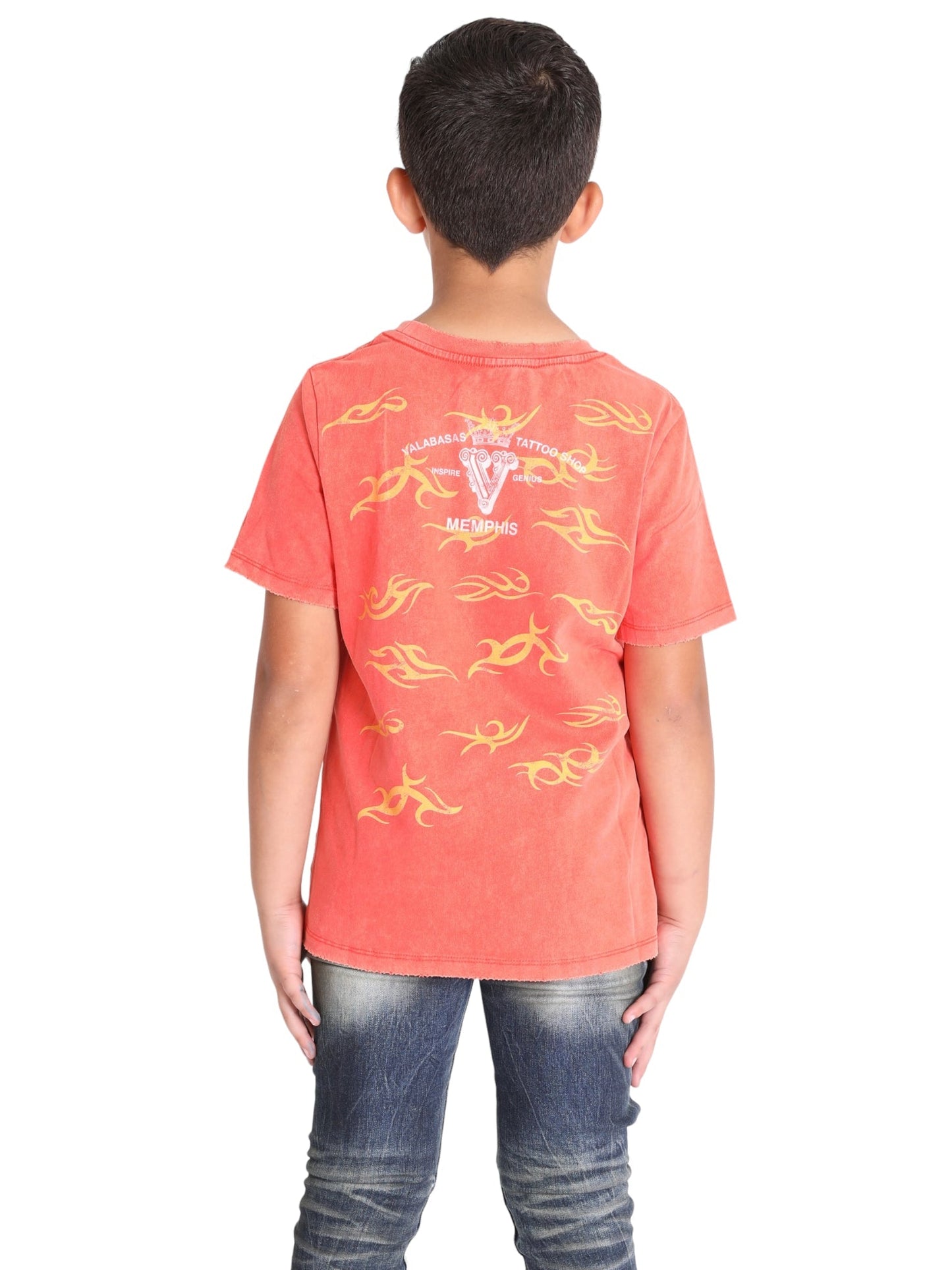 VPLAY TEE "BLOODY PANTHER" VINTAGE RED