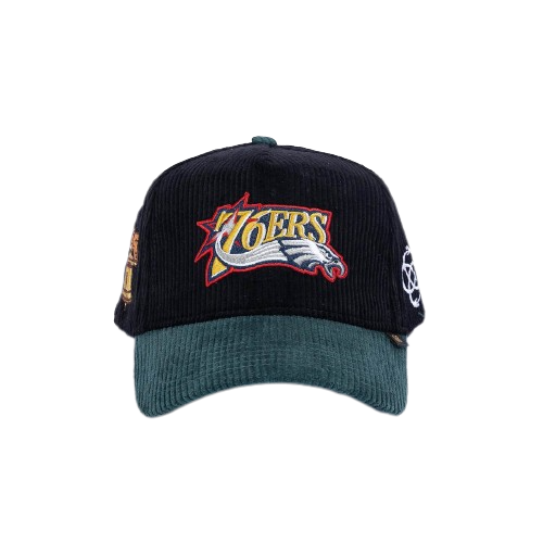REFERENCE EAGLERS CORDUROY HAT BLACK/GREEN
