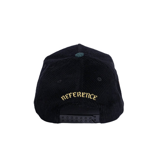 REFERENCE EAGLERS CORDUROY HAT BLACK/GREEN