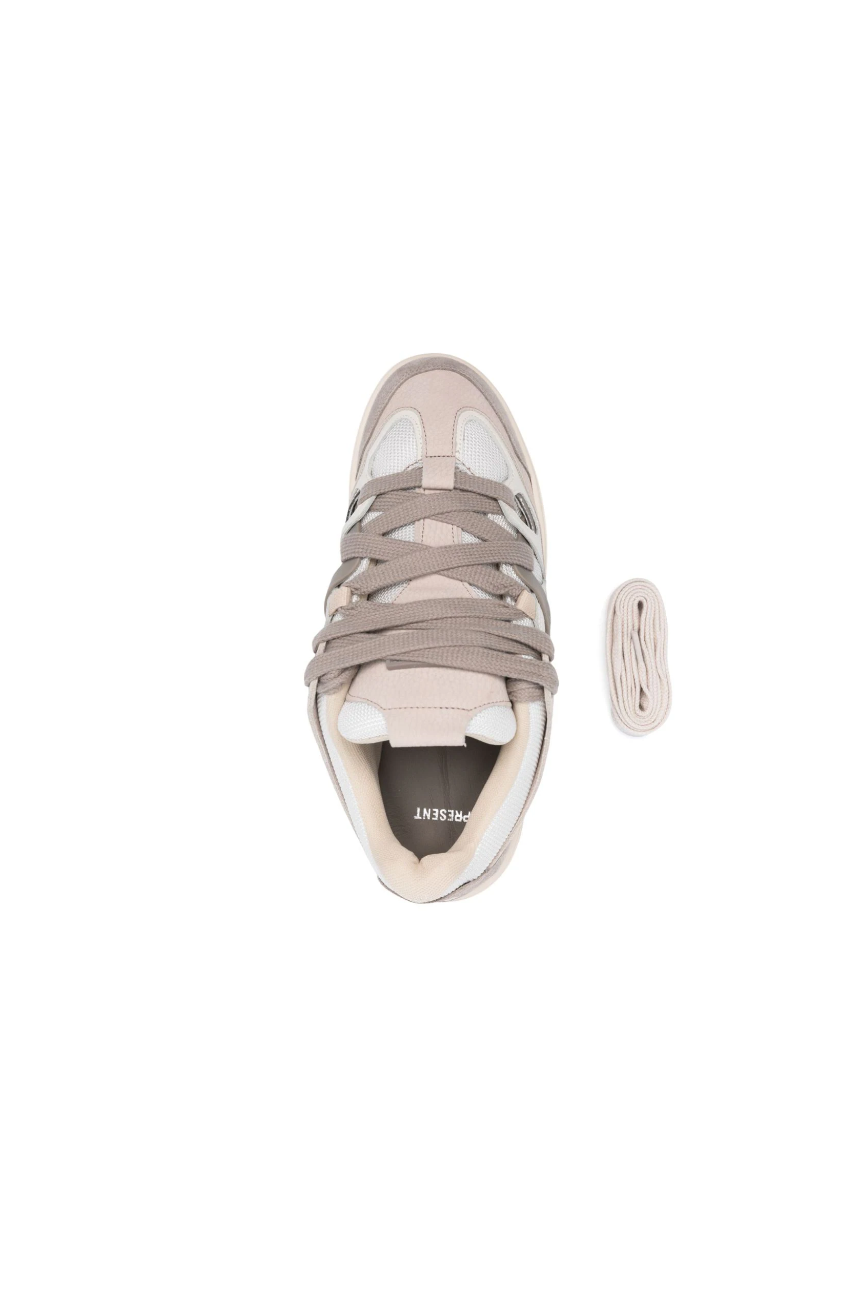 REPRESENT BULLY LEATHER SNEAKERS
