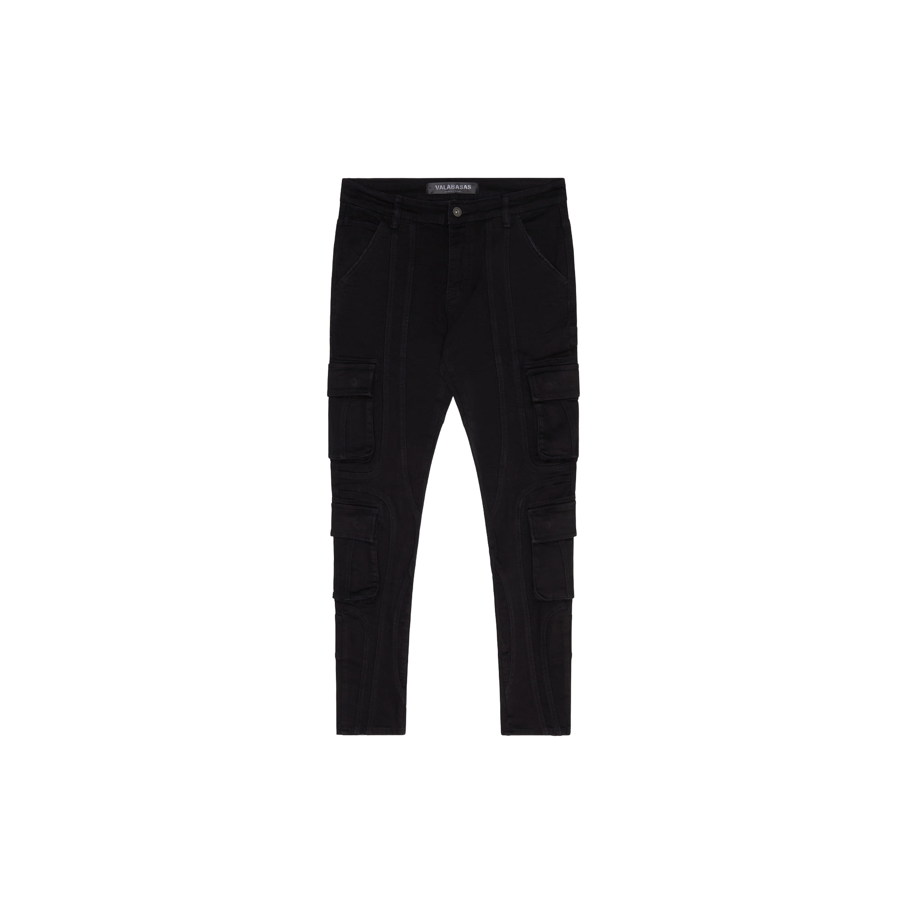 VALABASAS PATCHFADE SKINNY JEANS