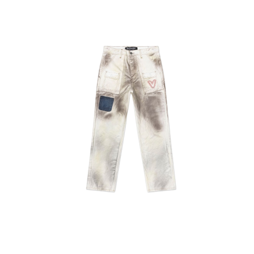 VALABASAS POKNO DIRTY WHITE JEANS