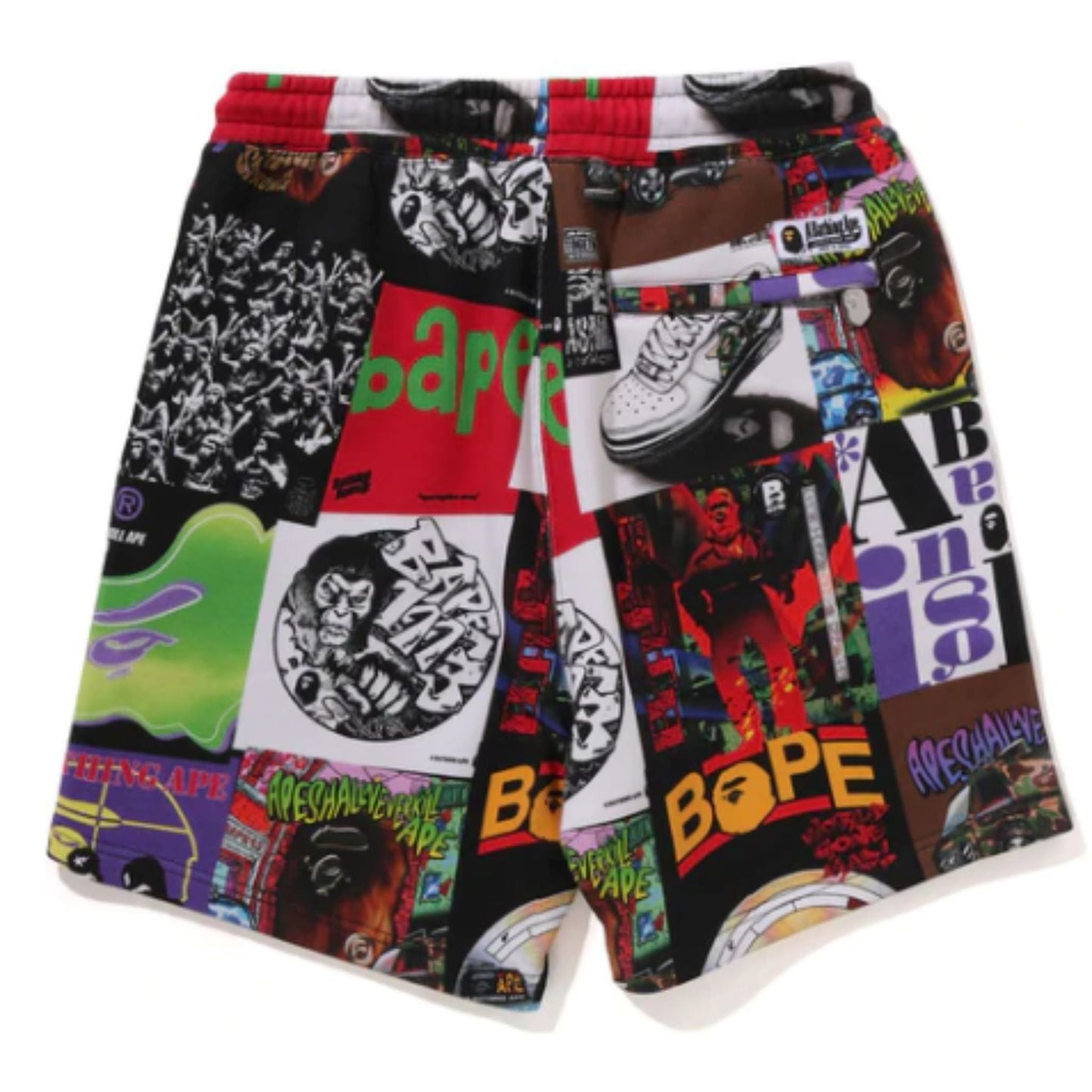 BAPE ALBUM SWEAT SHORT