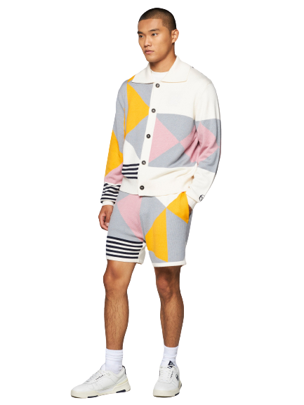 SERGIO GEO KNIT CARDIGAN