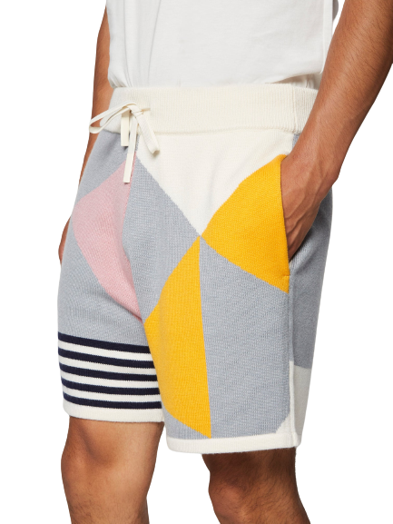 SERGIO GEO KNIT SHORTS