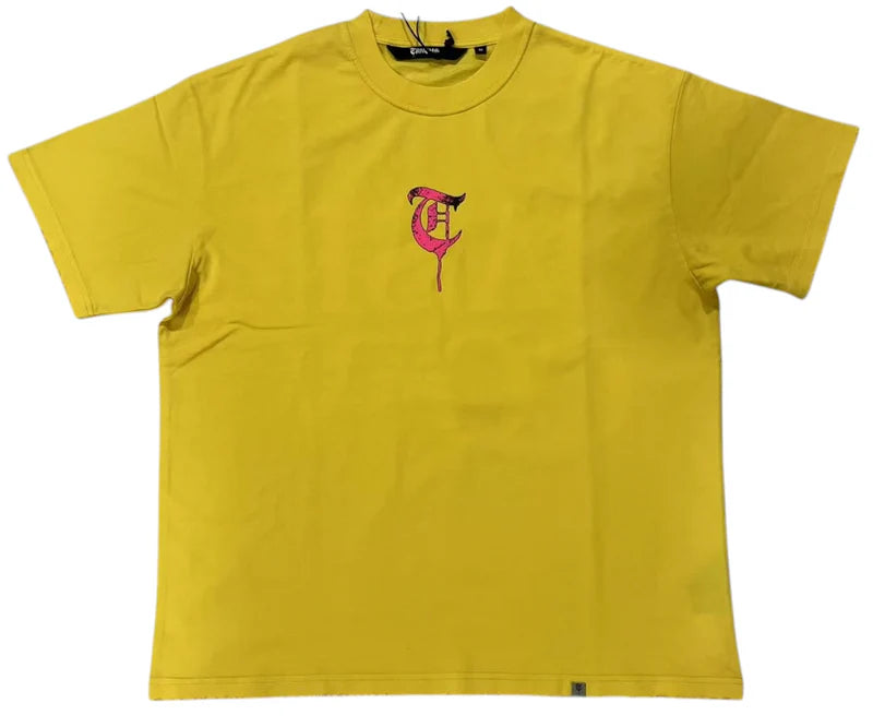 TRNCHS "CASH COW" Yellow Tee