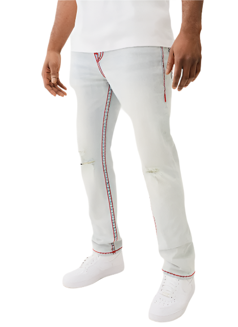 TRUE RELIGION ROCCO SUPER T FLAP SKINNY JEAN